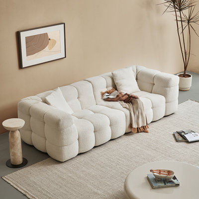 98.43'' Velvet Square Arm Modular Sofa -  Crafts Design Trade, Threeseat20240319AABB740366199243CDT250