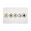Sushi Roll Pebble 17.5" Vinyl Placemat