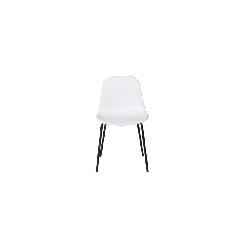 Anjalina 45cm H Side Chair, White, Black