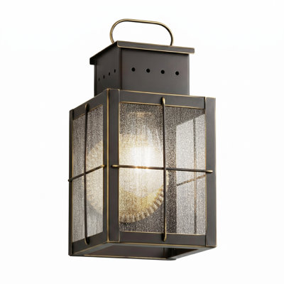 Brass Traditions - Norfield - 1 Light - 10 inch - Verde Green - Solid Brass - Sconce