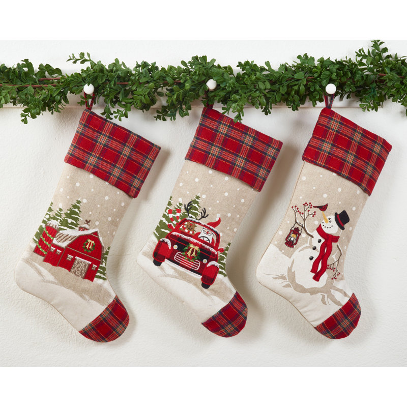 Chaussette de grange de noël