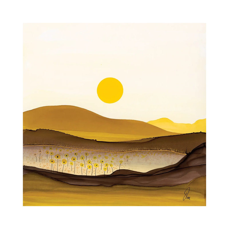 Ochre by Jan Matthews - Wrapped Canvas Gallery-Wrapped Canvas Giclée, 30.48 cm H x 30.48 cm W
