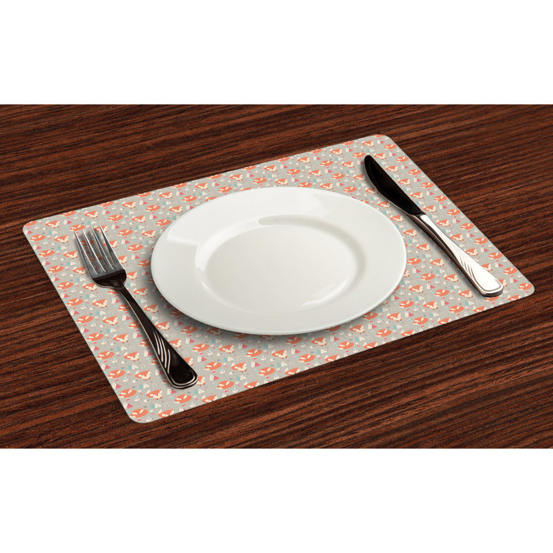 Polyester Animals/Nature Rectangle Placemat