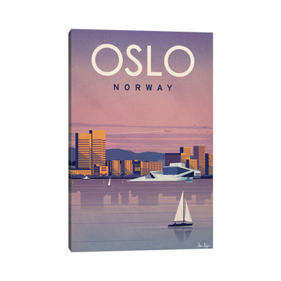 Oslo - Wrapped Canvas Print