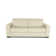 Cappella 85" Italian Top Grain Leather Queen Sofa Bed with Memory Foam Mattress