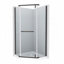 34,75 po X 72 po Cabine de douche pivotante sans cadre Neo-Angle-111809763