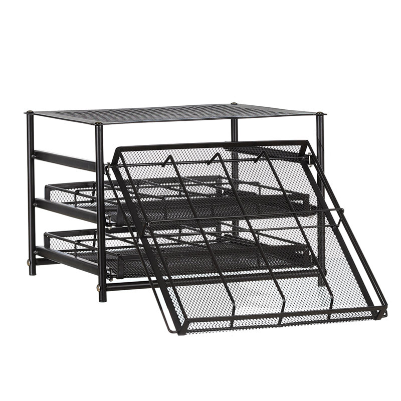 Freestanding Spice Rack, Brown