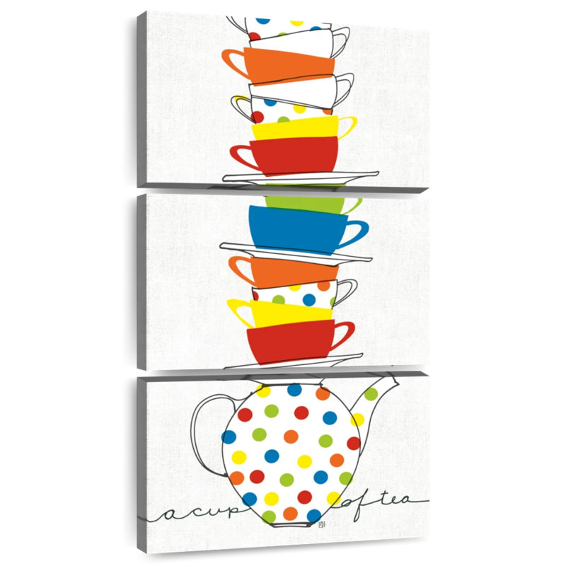 Stack Of Cups, 80" H x 39" W