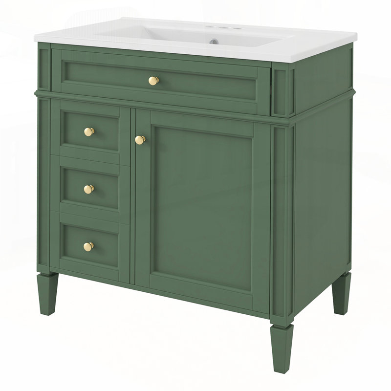 Modern Bathroom Vanity with Abundant Storage and Stylish Design