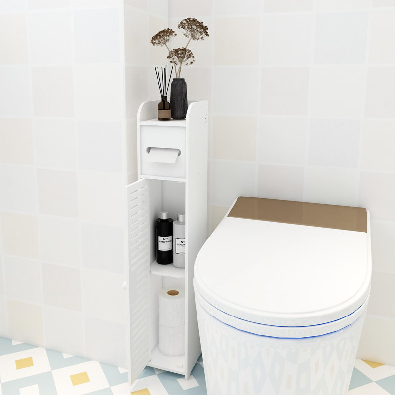 Aajon PVC Foam Board Linen Cabinet
