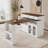 Kitchen Island with Extendable & Rotating Table
