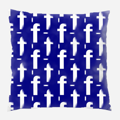 Facebook Throw Pillow