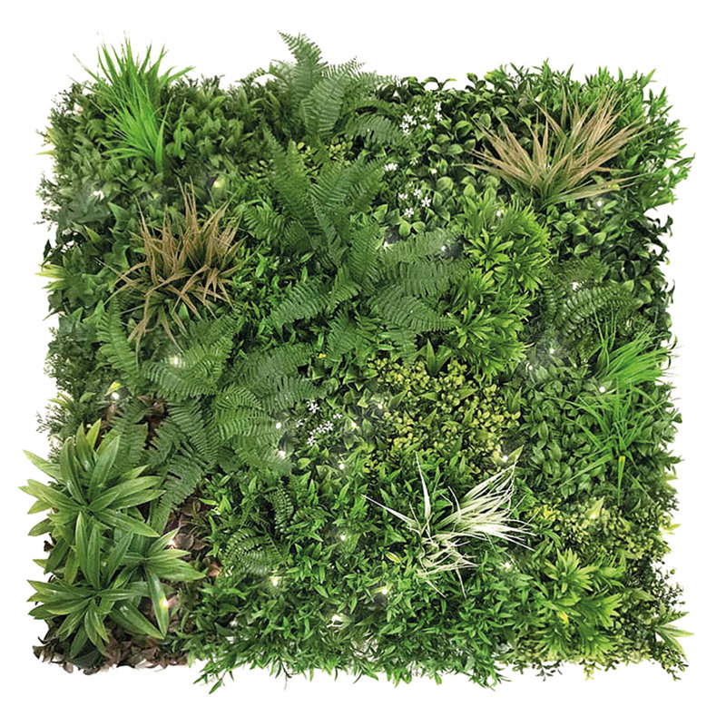 Faux Vertical Garden, Lighted Sauvage