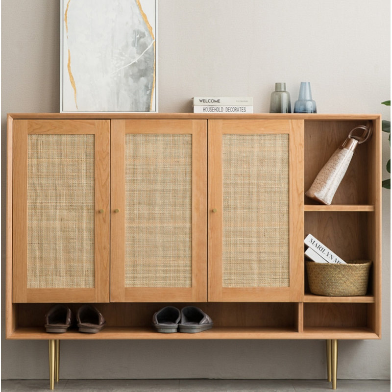 Nordic 51.2 " W Solid Wood Sideboard
