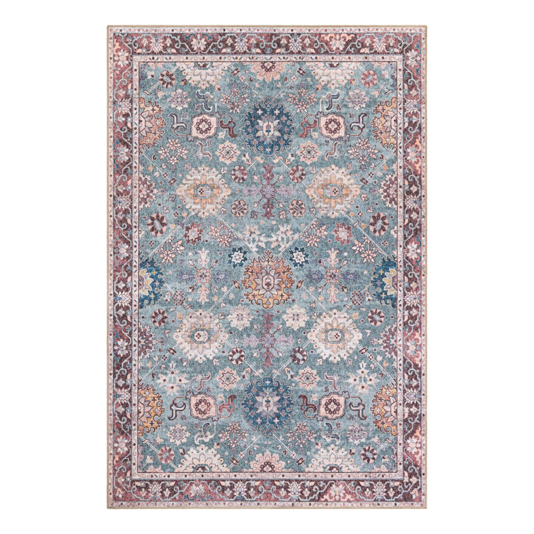 Lulabelle Performance Chenille Floral Indoor Rug