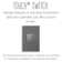 Adorne® Touch 15 Amp Single Pole and 3-Way Light Switch with Microban