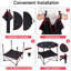 72.8cm Round Folding Table