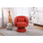 Huertes Upholstered Swivel Armchair-1240699783
