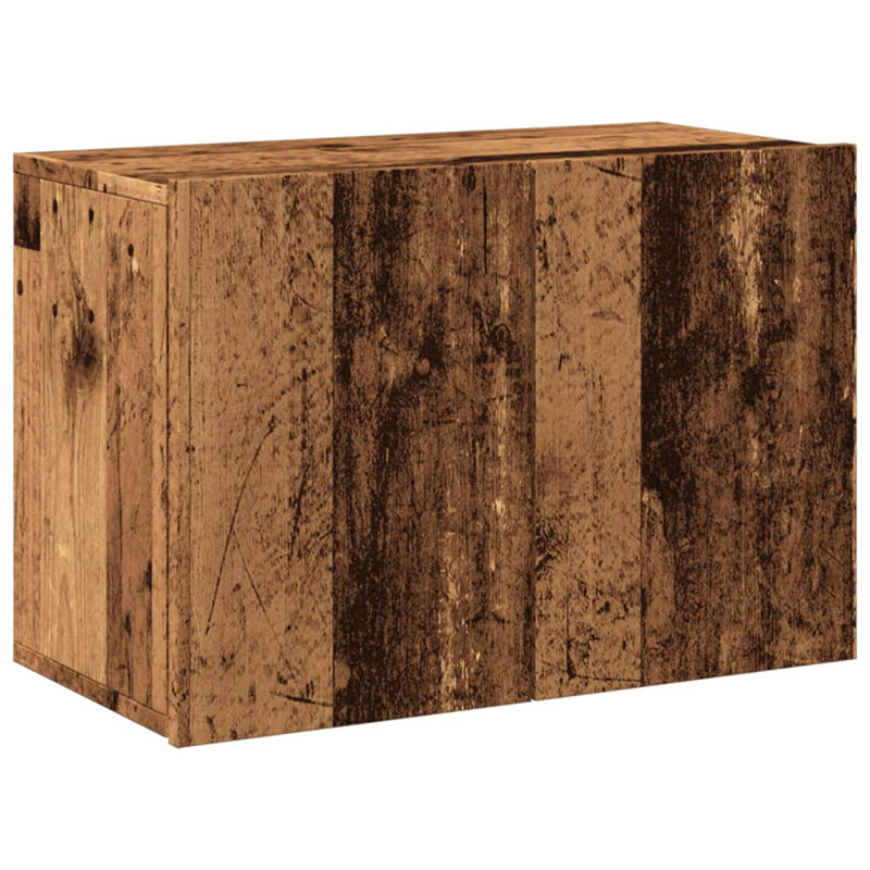 Dyani Unfinished TV Stand, 60cm, Old Wood