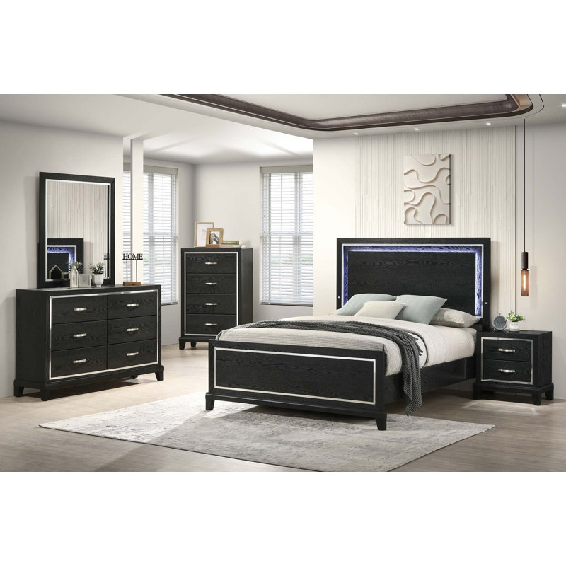 Rosalie 5-pcs Bedroom Set, King
