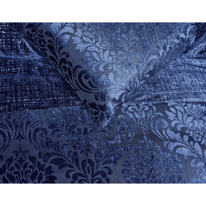 Duvet Cover, Super King Duvet Cover + 2 Pillowcase, Blue
