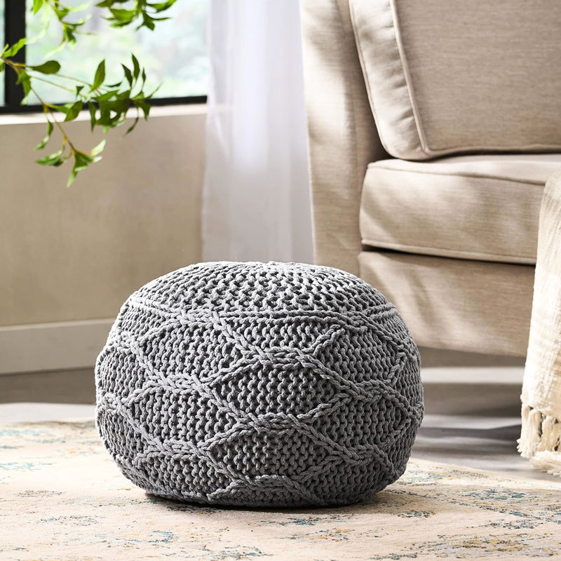 Repose-pieds gris Modern Modern