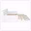 Lit de jour extensible, simple à double avec tête de lit-704372312