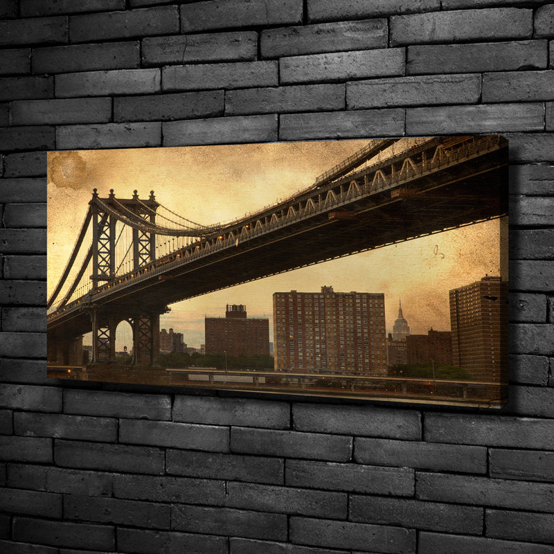 Manhattan New York - No Frame Print on Canvas