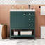 Meuble-lavabo de style transitionnel 30 po avec lavabo en céramique