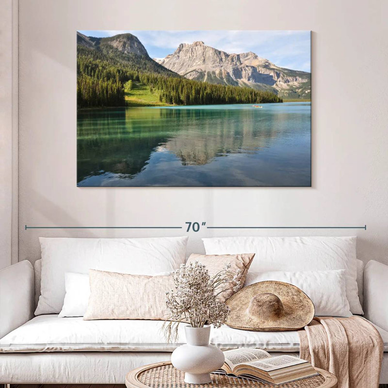 Mont Alvord dans le lac Emerald, H 32 po x l 48 po