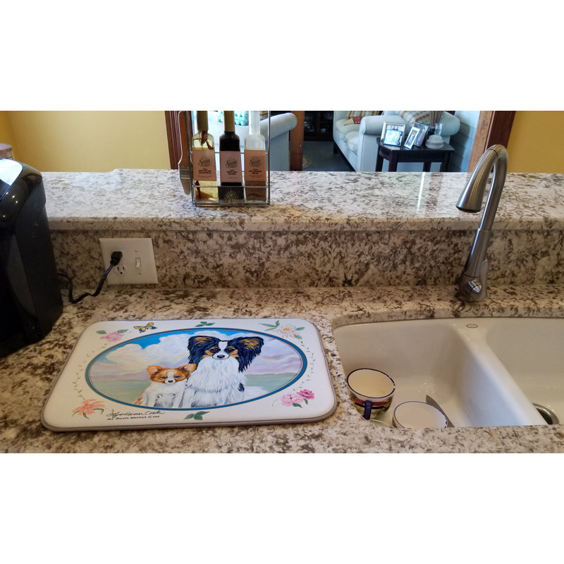 Tapis de séchage papillon