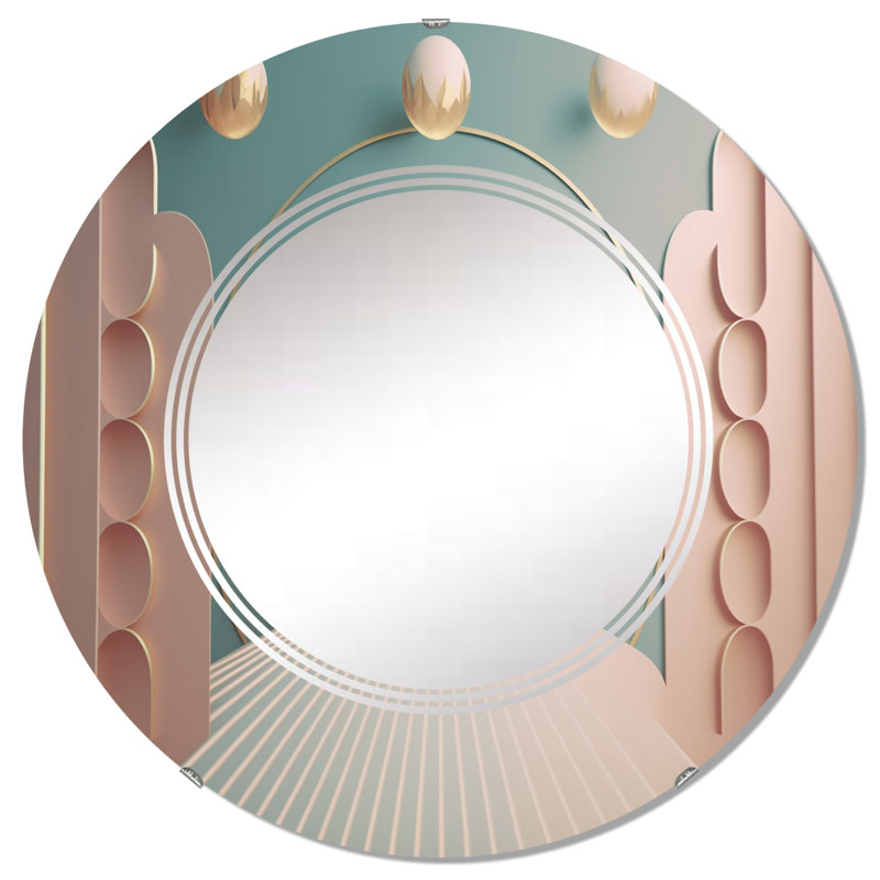 Fenagh - Modern Wall Mirror Round, 32 po x 32 po