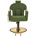 Green Faux Leather