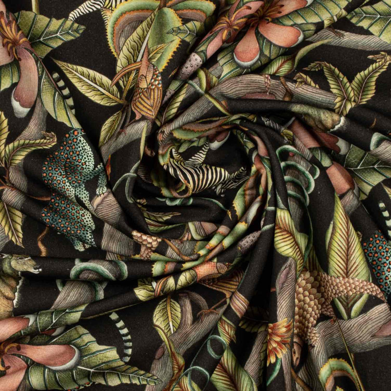 Ardmore Linen Fabric, Night