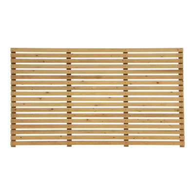 Wood Fence Panels Included