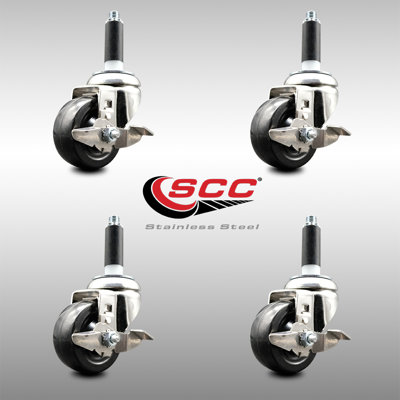 Soft Rubber Casters