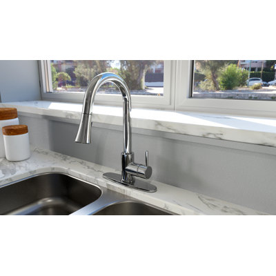 Huntington Brass Pull Down Kitchen Faucet
