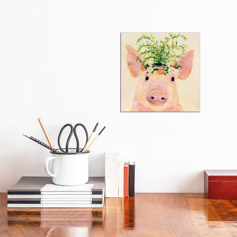 Love & Roses by Karen Weber - Wrapped Canvas Gallery-Wrapped Canvas Giclée, 30.48 cm H x 30.48 cm W