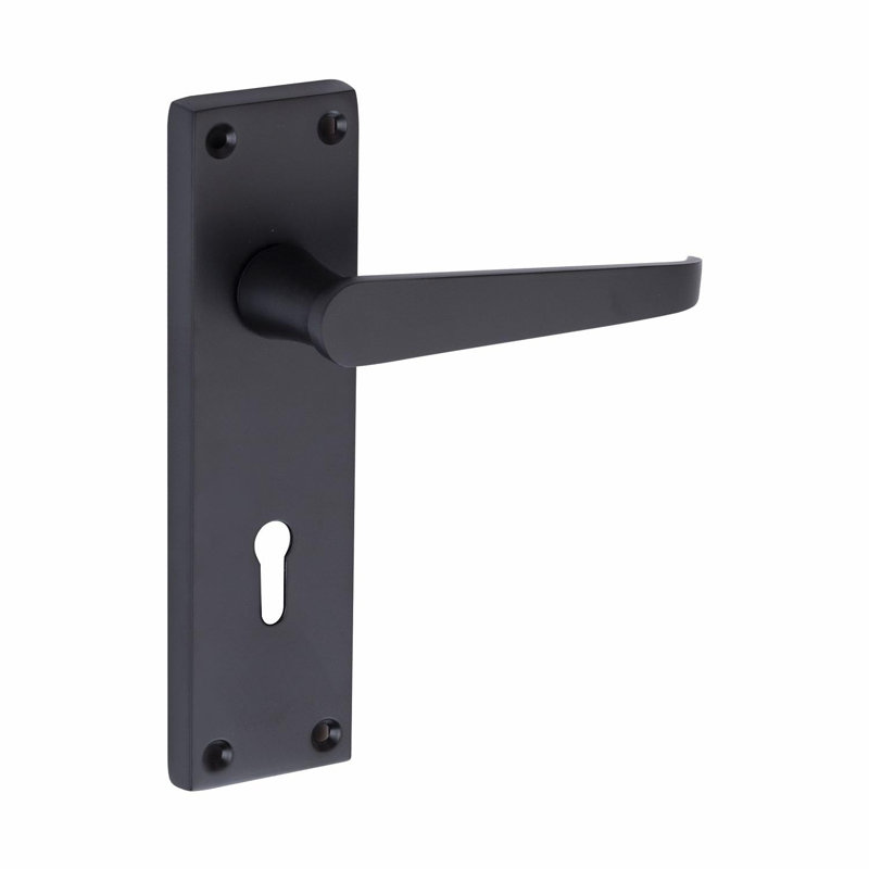  Victorian Straight Handle Lever Lock Door Handle
