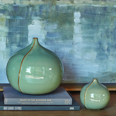 Milo Vase-Blue-Sm