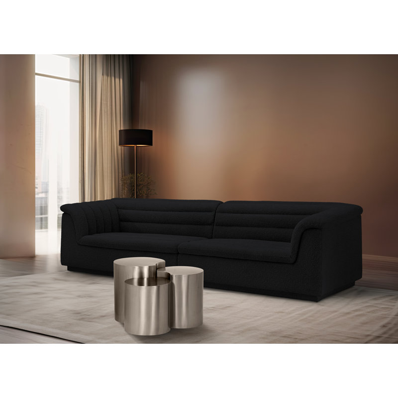 Ensemble de table de bout Ismah, Argent