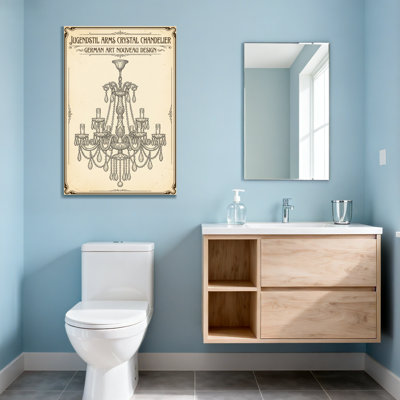 Lustre en cristal Fashion Jugendstil
