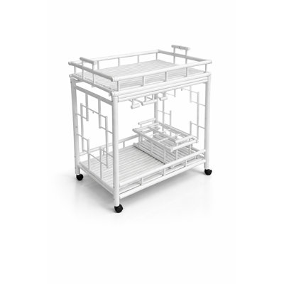Alesandra Bamboo / Rattan Bar Cart