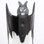 Ensemble de 4 bougies chauve-souris flottantes pour Halloween