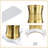 48" Flush Mount Ceiling Fan With Lights, Remote, Solid Wood Blades, Dimmable，White and Gold-465404921