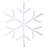 The Holiday Aisle® 18" Neon Lighted Snowflake