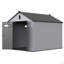 Remise de rangement en plastique et résine pour le jardin-119395233-121503507