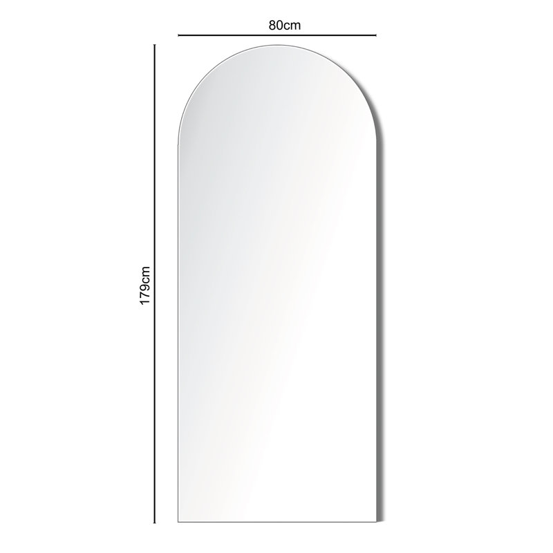 Arch Mirror, 179 cm H x 80 cm W