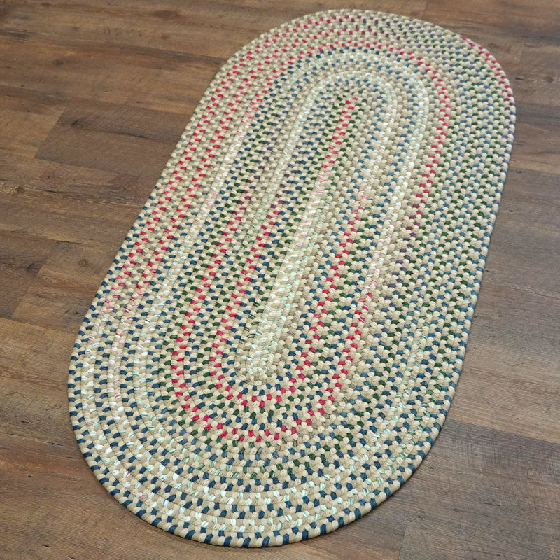 Tapis naturel Ashland Braid, Ovale 2 pi 6 po x 11 pi