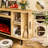 65'' Curved Modern Fluted Tv Stand